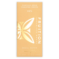 Fruition Vanilla Bean Toasted White 38% peach wrapper with gold leaf