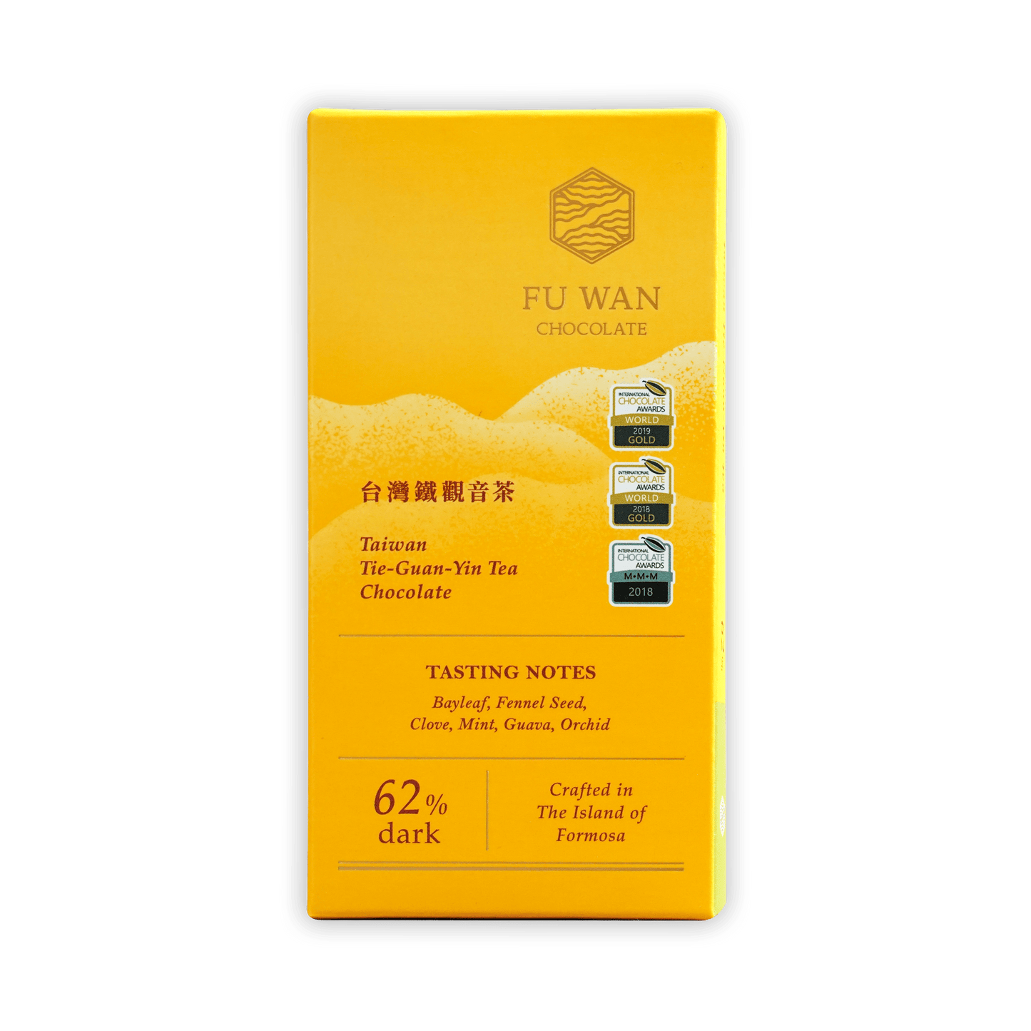 Fu Wan Taiwan Tieguanyin Tea Chocolate 62%