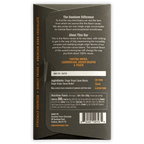 Goodnow Farms 100% Cacao dark chocolate bar in matte black wrapper