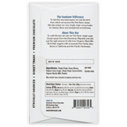Back of Goodnow Farms Classic Milk 55% chocolate bar package with ingredients