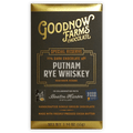 Goodnow Farms Putnam Rye Whiskey 77% dark chocolate bar
