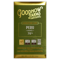 Goodnow Farms Ucayali 70% Peru single origin chocolate bar in green gold foil