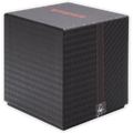 Guido Gobino assorted chocolate cube XL gift box, black textured with red accent