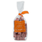 Guido Gobino bulk cremino 50 pcs in clear bag with orange ribbon