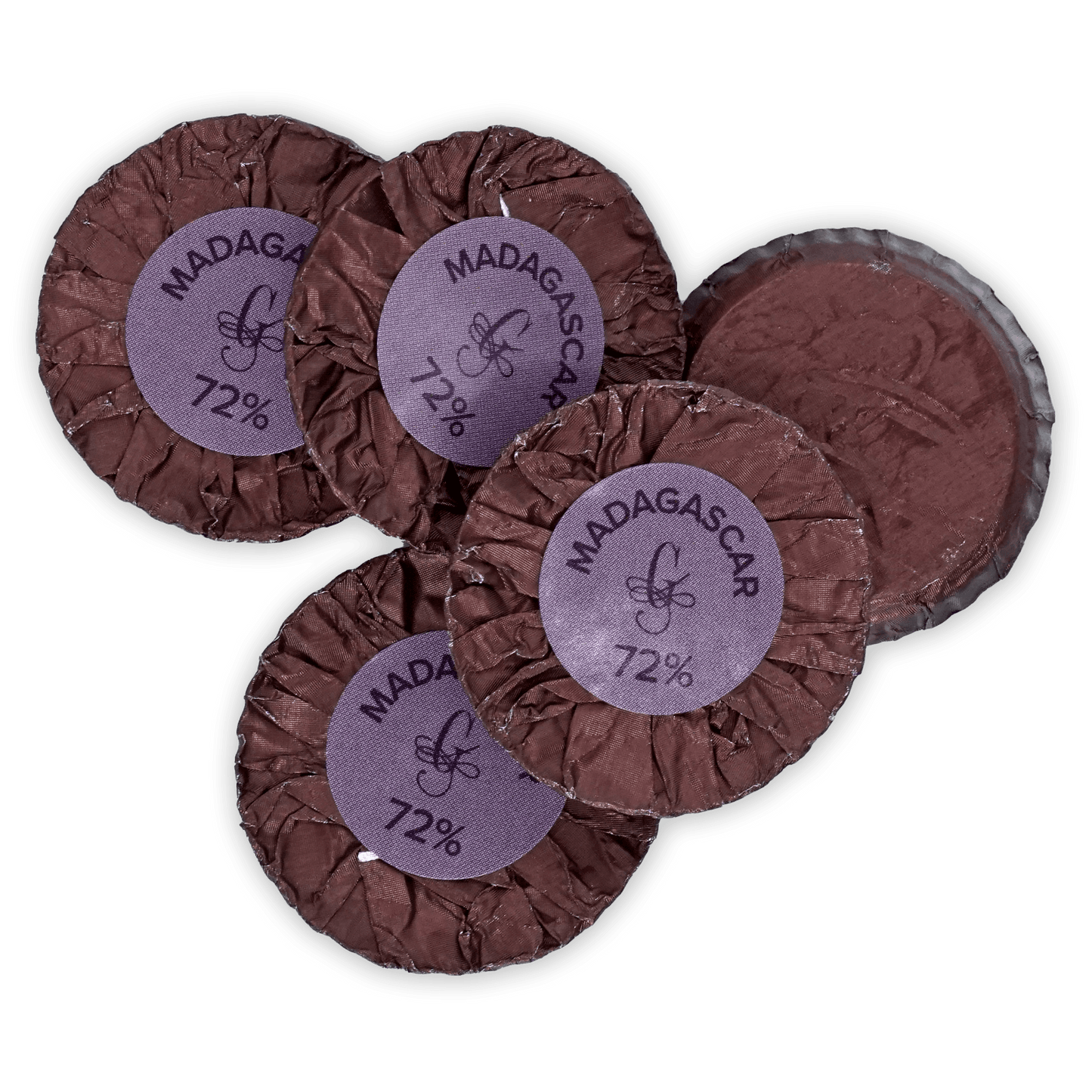 Guido Gobino Chocolate Disks Madagascar 72% (25 pcs)