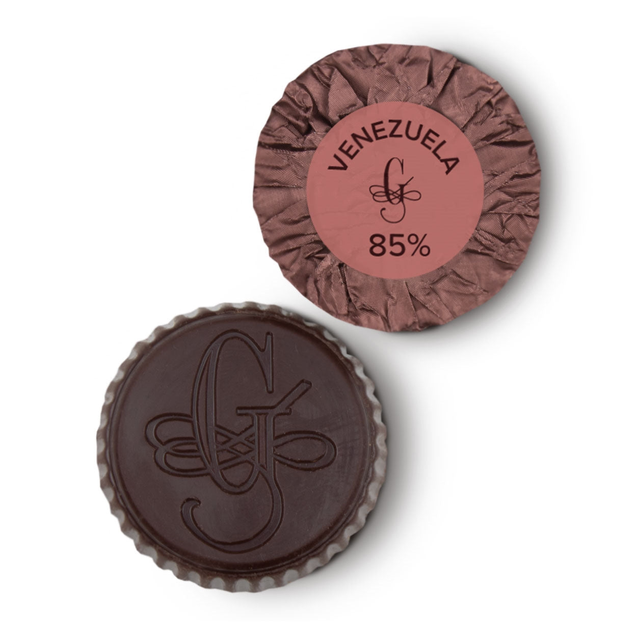 Guido Gobino Chocolate Disks Venezuela 85% (25 pcs)