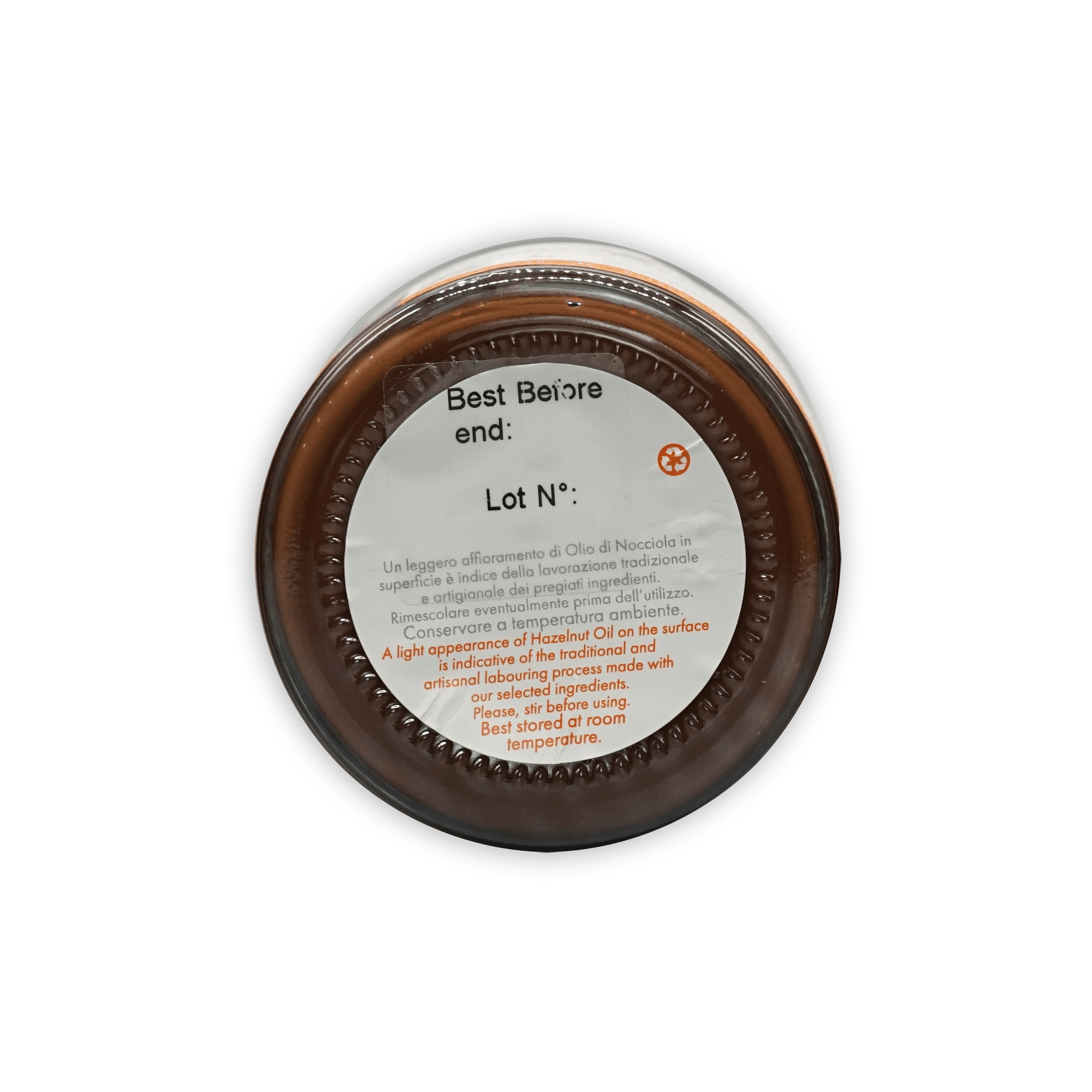 Guido Gobino Crema Gianduja Spread jar with hazelnut oil