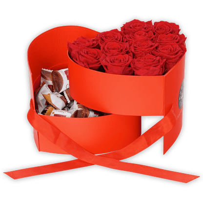 Heart You Gift Box (Eternal Roses & Chocolate)