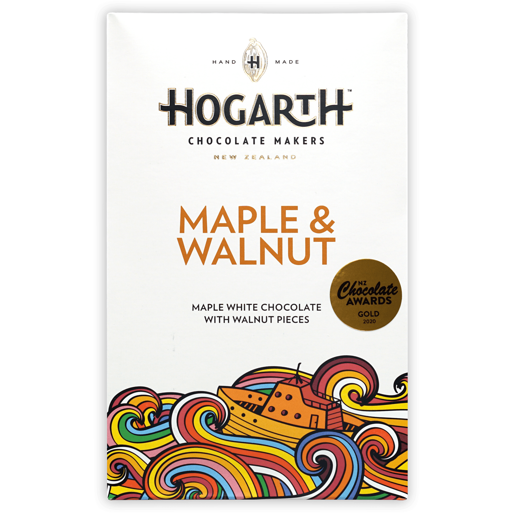 Hogarth Maple & Walnut White Chocolate 34%