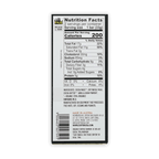 Back of Labooko Milk Dark Style 70% fair trade chocolate bar wrapper