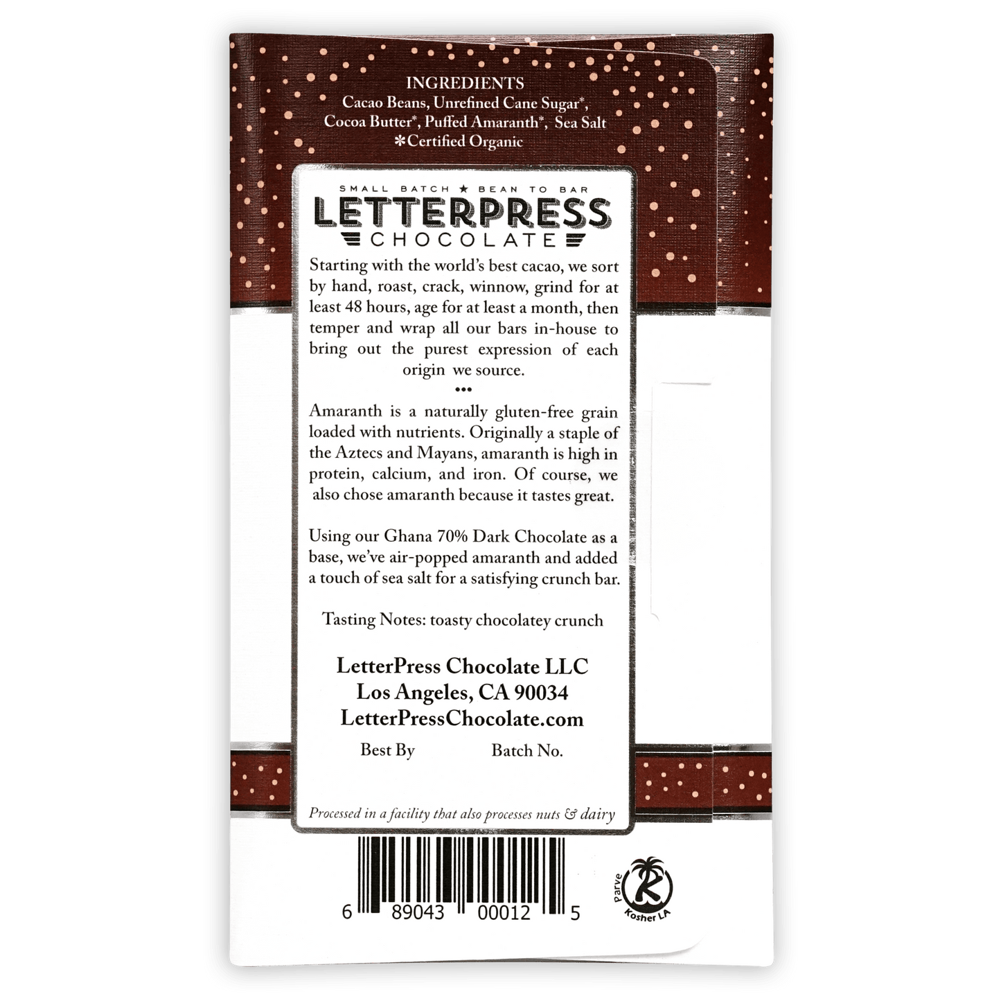 LetterPress Dark Amaranth Crunch 70%