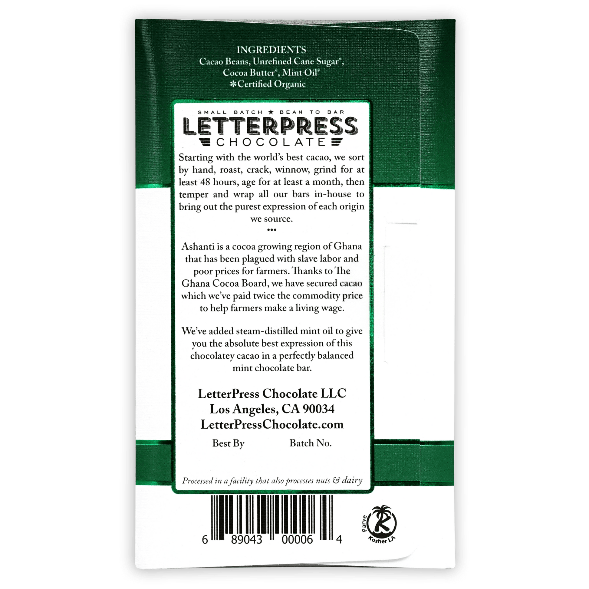 LetterPress Dark Mint 70%