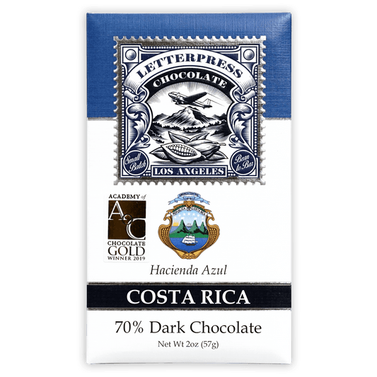 LetterPress Hacienda Azul Costa Rica 70%