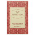 Luisa Abram caramelized white chocolate rectangular package with red cream design
