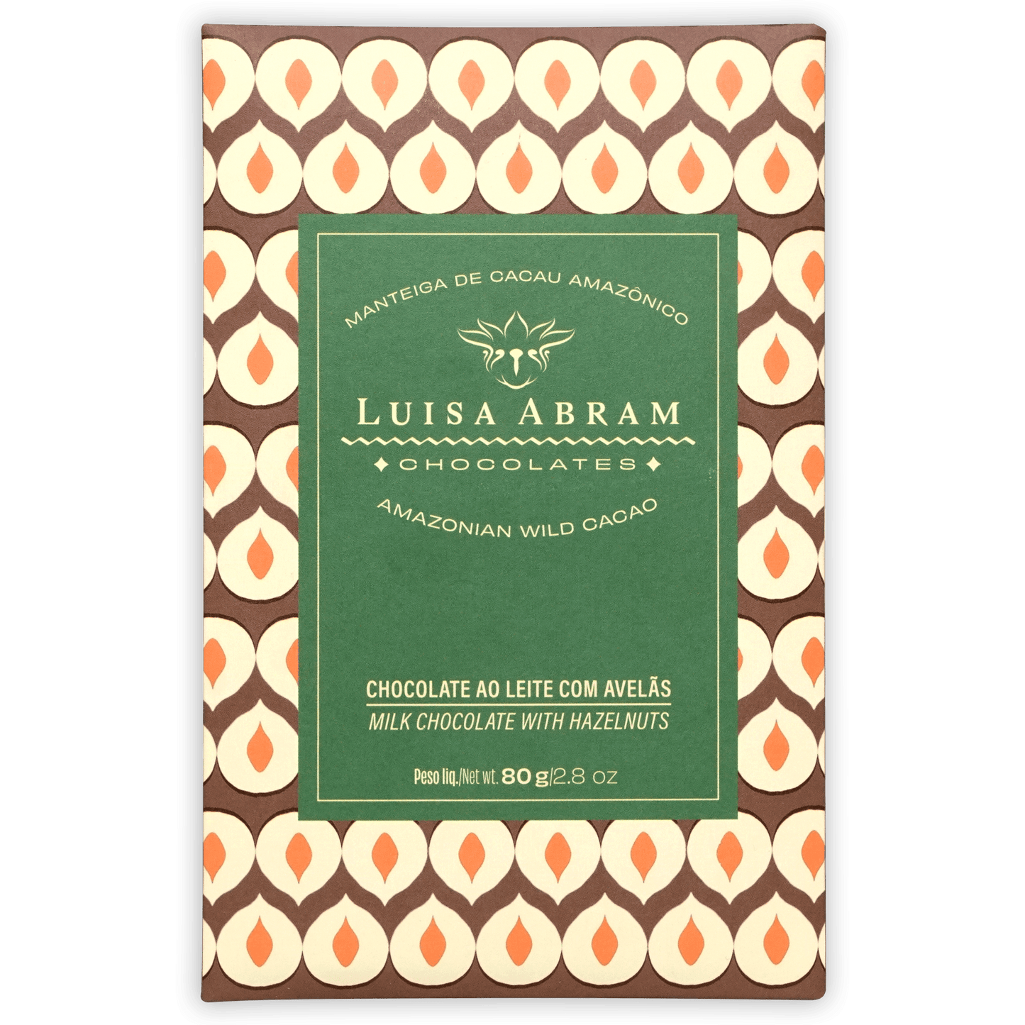 Luisa Abram Milk Chocolate w/ Hazelnut Paste