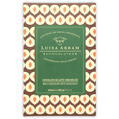 Luisa Abram Milk Chocolate w/ Hazelnut Paste