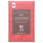 Luisa Abram Rio Acará Wild Cocoa 81% bar in pink wrapper