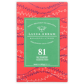 Luisa Abram Rio Tocantins Wild Cocoa 81% bar in red green wrapper
