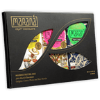 Marana Mini Tasting Box 70%: black craft chocolate with 3 colorful 70% bars