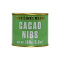 Marou Provisions Cacao Nibs in Green Tin with Gold Rim