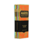 Marou Mini Bar Gift Set: 6 vibrant orange-gold bars in black package