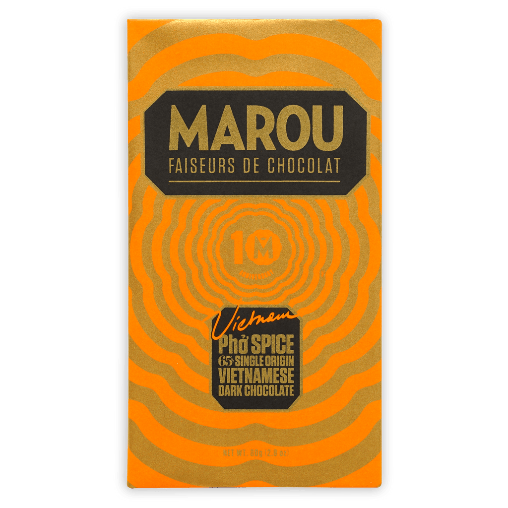 Marou Dark Pho Spice 65% limited edition chocolate bar
