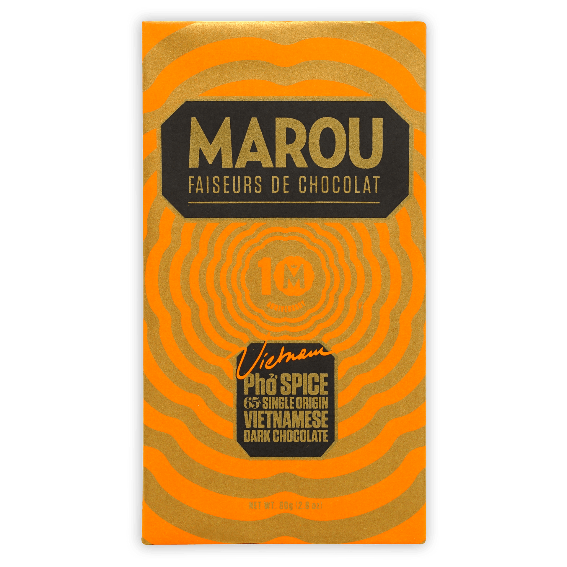 Marou Dark Pho Spice 65% limited edition chocolate bar