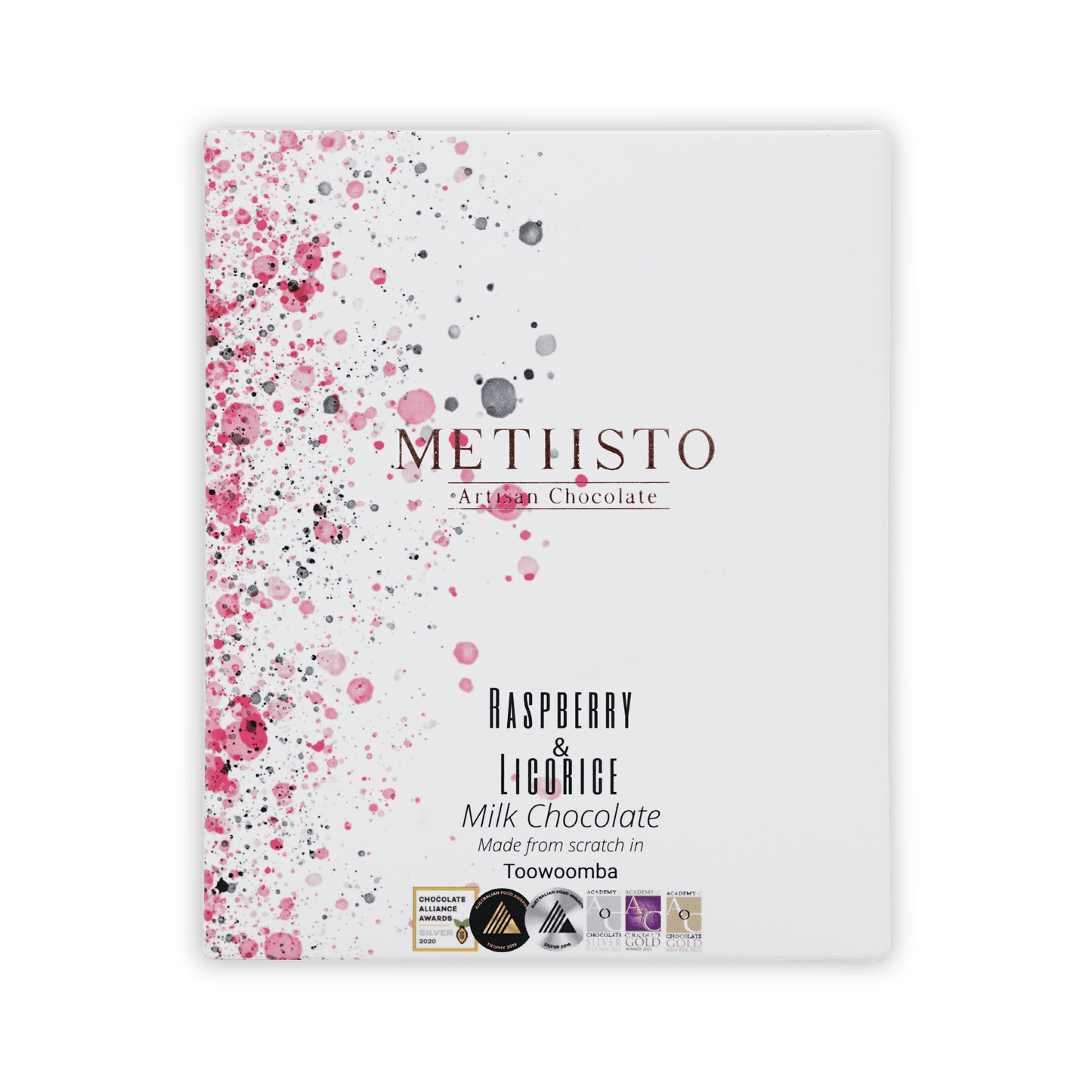 Metiisto Raspberry + Licorice Chocolate 56%