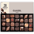 Michel Cluizel 28-piece chocolate bon bons gift box with assorted dark and milk chocolates