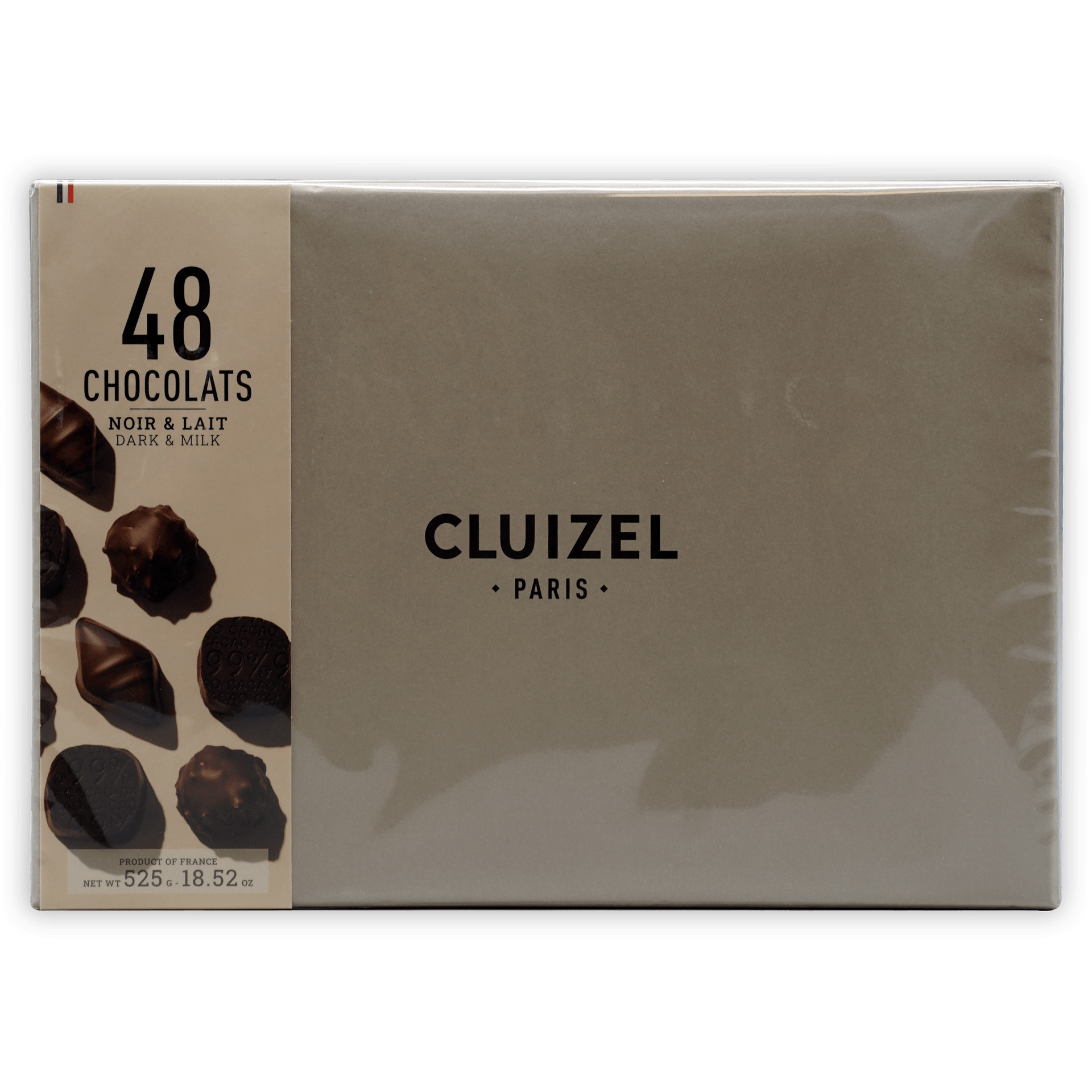 Michel Cluizel 48-piece mixed dark milk chocolate bon bons box