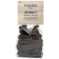 Michel Cluizel chocolate covered candied orange strips package