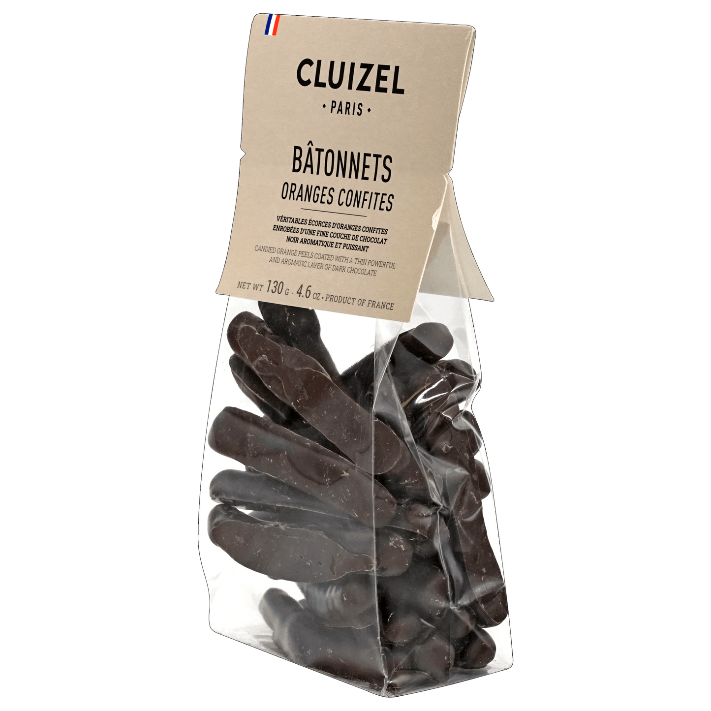 Michel Cluizel Chocolate Covered Candied Orange Strips