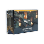 Michel Cluizel chocolate mushroom truffles box with caramel, 7 mushrooms
