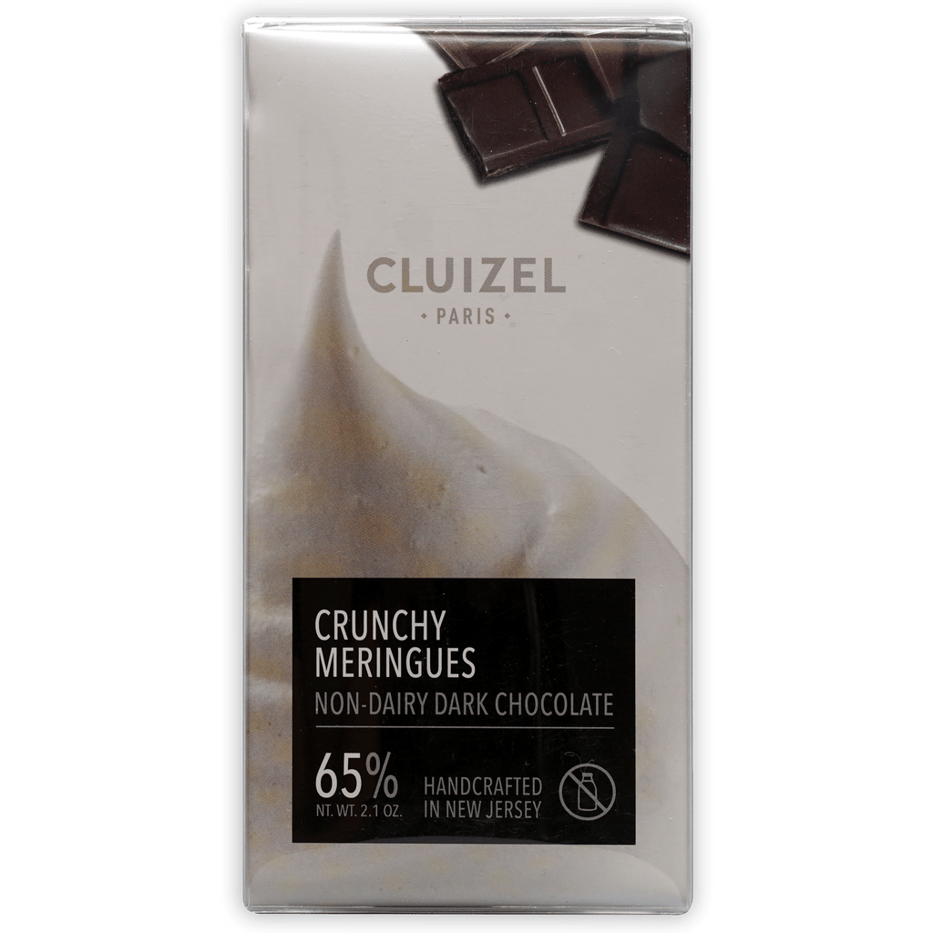 Michel Cluizel Crunchy Meringues 65% dark chocolate bar