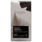 Michel Cluizel Crunchy Meringues 65% dark chocolate bar
