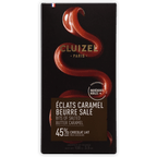 Michel Cluizel Paris salted butter caramel 45% milk chocolate bar