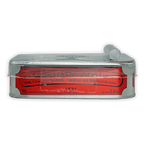 Michel Cluizel milk chocolate sardines silver tin with red label