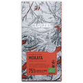 Michel Cluizel Mokaya Noir 75% dark chocolate bar with Amazonian illustration