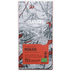 Michel Cluizel Mokaya Noir 75% dark chocolate bar with Amazonian illustration