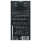 Michel Cluizel Noir 85% dark chocolate bar back with multilingual text