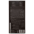 Michel Cluizel Noir w/ Orange Peels 70% dark chocolate bar back label