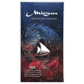 Mirzam 62% dark chocolate bar with figs, star anise, cinnamon, sailboat design