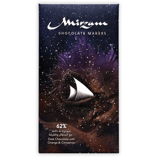 Mirzam Dark Chocolate w/ Orange & Cinnamon 62%