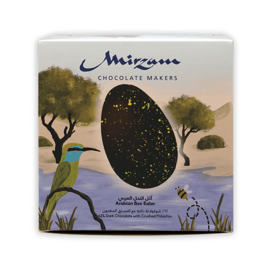 Mirzam Easter Egg Arabian Bee Eater - Dark w/ Pistachio 62% (Seasonal)