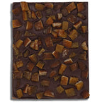 Mission Chocolate Dark w/ Candied Orange Peel 70% bar topped with amber citrus pieces