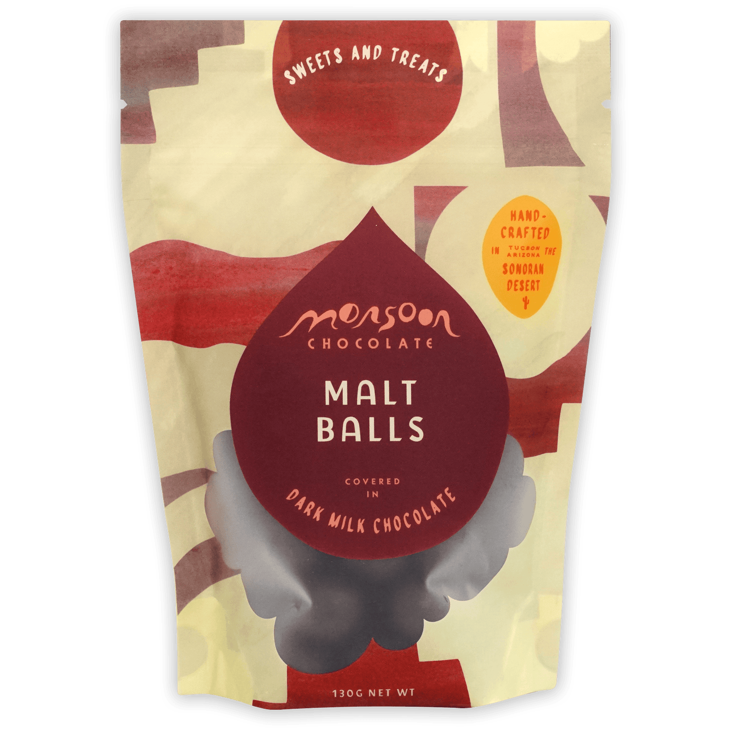 Monsoon Dark Milk Chocolate Covered Malt Balls