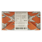 Omnom Nicaragua 73% orange wrapper with black white crocodile illustrations