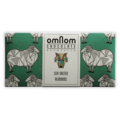 Omnom Sea Salted Almonds + Milk 45%