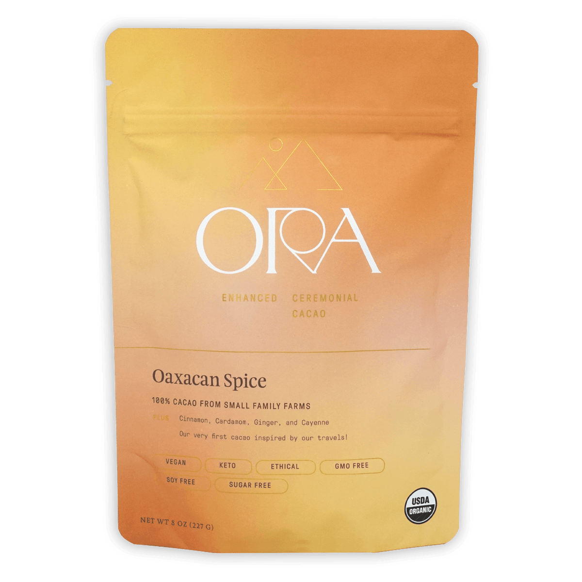Ora Ceremonial Cacao Oaxacan Spice 100% – Bar & Cocoa