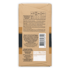 Back of Pralus Melissa Milk 45% chocolate bar with ingredients label